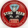 1938 Stag Beer 12 inch Serving Tray Duluth, Minnesota