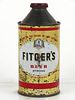 1952 Fitger's Beer 12oz 162-21 Cone Top Can Duluth, Minnesota