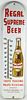 1940 Regal Supreme Beer Tin Thermometer Sign Duluth, Minnesota