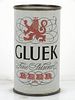 1953 Gluek Fine Pilsener Beer 12oz 70-08 Flat Top Can Minneapolis, Minnesota