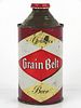 1959 Grain Belt Beer 12oz 167-24 Cone Top Can Minneapolis, Minnesota