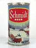 1954 Schmidt Beer "Moose" 12oz 130-40 Flat Top Can Saint Paul, Minnesota