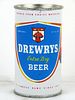 1958 Drewrys Extra Dry Beer 12oz 57-05.3 Flat Top Can South Bend, Indiana