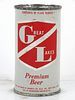 1957 Great Lakes Premium Beer 12oz 74-32 Flat Top Can South Bend, Indiana