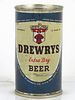 1955 Drewrys Extra Dry Beer Round/Square Face 12oz 56-40 Flat Top Can South Bend, Indiana