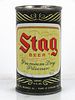 1955 Stag Beer 12oz 135-20.2 Flat Top Can Belleville, Illinois