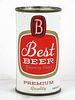 1963 Best Beer (United States) 12oz 36-29 Flat Top Can Chicago, Illinois