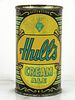 1954 Hull's Cream Ale 12oz 84-19 Flat Top Can New Haven, Connecticut
