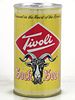 1966 Tivoli Bock Beer 12oz T130-21 Tab Top Can Denver, Colorado