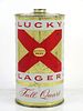 1959 Lucky Lager Beer 214-13 32oz Quart Can San Francisco, California