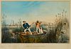 Currier & Ives "Rail Shooting: On the Delaware"