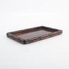 Chinese Carved Wooden Rosewood Tray