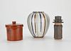 3 Japanese Studio Pottery Vessels