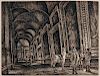 JAMES SKVARCH (20/21ST C.) PENCIL SIGNED ETCHING