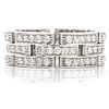 Cartier 18K White Gold Maillon Diamond Ring
