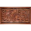 Chinese Dragon & Phoenix Rosewood Carving
