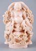 T of 20th C Chinese Carved Soapstone Hotei