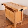 White Gate Double Vise Woodworking Bench