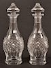 Pair of Waterford Cut Crystal Decanters.