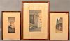 Three Wallace Nutting Photographic Prints.