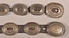Two Vintage Navajo Sterling Silver Concho Belts.