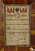 Ink and watercolor fraktur for Phillip Kienz, dated 1823