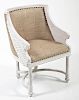 Contemporary Classically Inspired Armchair