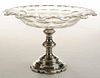 Netherlands Silver and Glass Compote