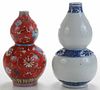 Two Chinese Porcelain Double-Gourd