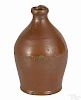 Albany, New York stoneware jug, dated 1809, impressed Paul Cushman's Stoneware Factory