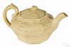 Rare American Pottery Co. Jersey City, New Jersey yellowware teapot, ca. 1840