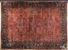 Sarouk carpet, ca. 1920, 15' x 12'.