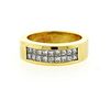 18k Gold 1.00ctw Princess Diamond Ring