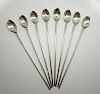Tiffany &amp; Co Sterling Ice Tea Spoon Set of 8