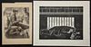 Harry Brodsky (1908-1997) Two Lithographs