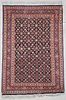 Vintage Tabriz Rug: Size: 3'3'' x 4'10'' (99 x 147 cm)