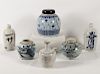 6 PIECE MISCELLANEOUS LOT OF PORCELAIN AND GLAZED CERAMIC