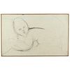 Amedeo Modigliani Signed Sketch