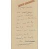 John F. Kennedy Handwritten Speech Draft
