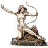 THEOPHILE FRANCOIS SOMME Bronze sculpture