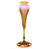 TIFFANY STUDIOS Floriform Favrile glass vase