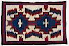 Circa 1970's Navajo Ganado Weaving