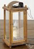 Primitive pine carry lantern, 19th c., 10'' h. Provenance: Barbara Hood's Country Store