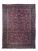 Vintage Mashad Rug, 9'8" x 13'5" (2.95 x 4.10 M)