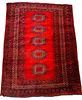 Vintage Persian Hand Woven Wool Rug 5' x 3.75'