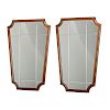 FRENCH ART DECO Pair of mirrors