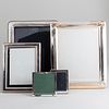 Group of Three Silver Picture Frames