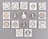 Estate Collection of 17 World Silver Coins