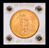 1907 St. Gaudens $20 Double Eagle Gold Coin