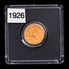 1926 $2.50 Quarter Eagle Gold Coin